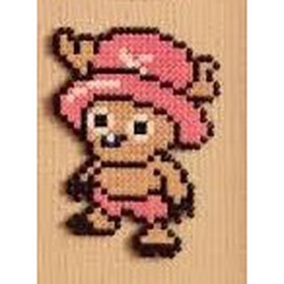 Going Merry (One Piece) Ímã ou Chaveiro - Pixel Art / Hama Beads