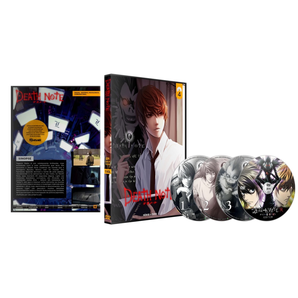 Dvd Death Note, V.4 em Promoção na Americanas