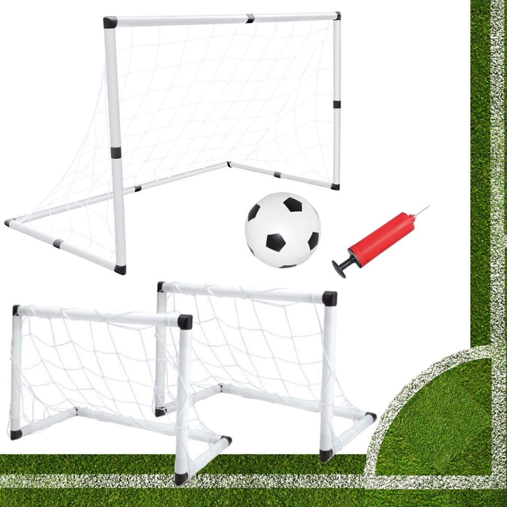 Kit Futebol Infantil Trave Gol Bola Bomba Brinquedo - Compre Agora