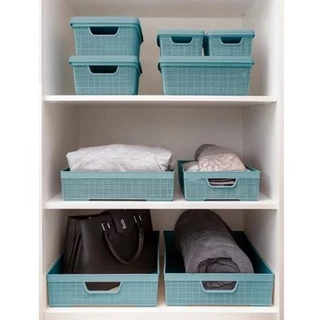 Kit com 3 Caixas Organizadora Decoração Pequena 15 x 20 x 09cm