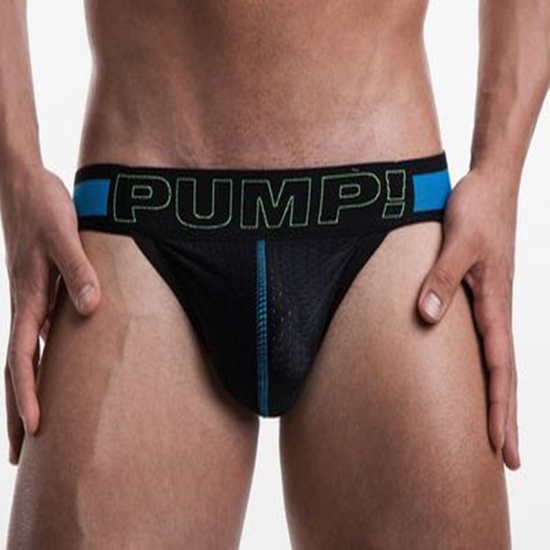 Cuecas SLOWMOOSE de bolsa jockstrap malha de tangas de de algodão