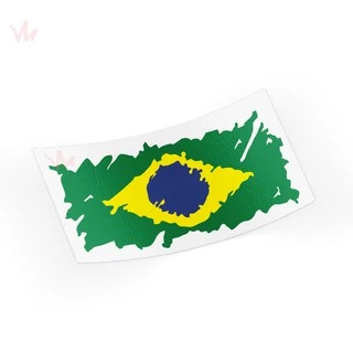 Adesivo Bandeira Brasil Pequeno Carro Moto