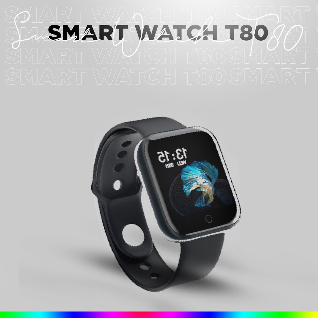 Smart Watch T80 Shopee Brasil