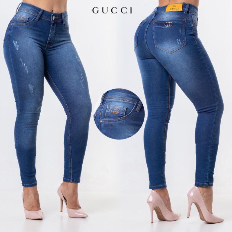 Calça gucci 2024 feminina jeans