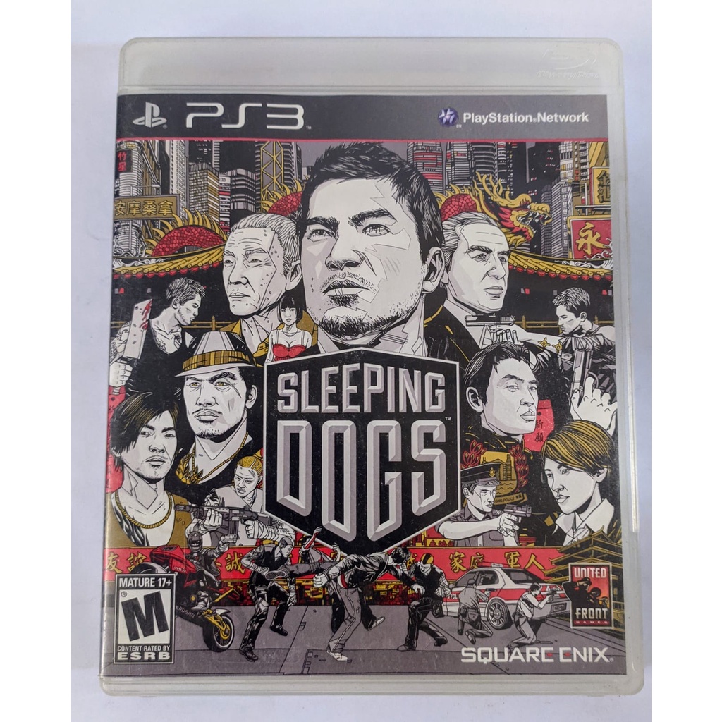 Sleeping Dogs PS3 complet . tbé . disque sans éraflure