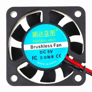 2*Micro Fan 5V 40mm * 40mm * 10mm Cooler Ventoinha