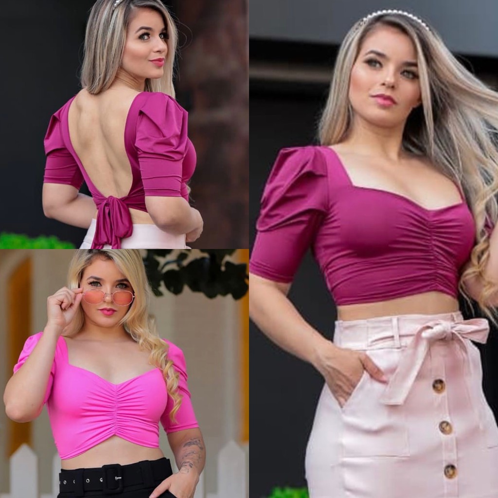 Modelos de blusinhas store cropped