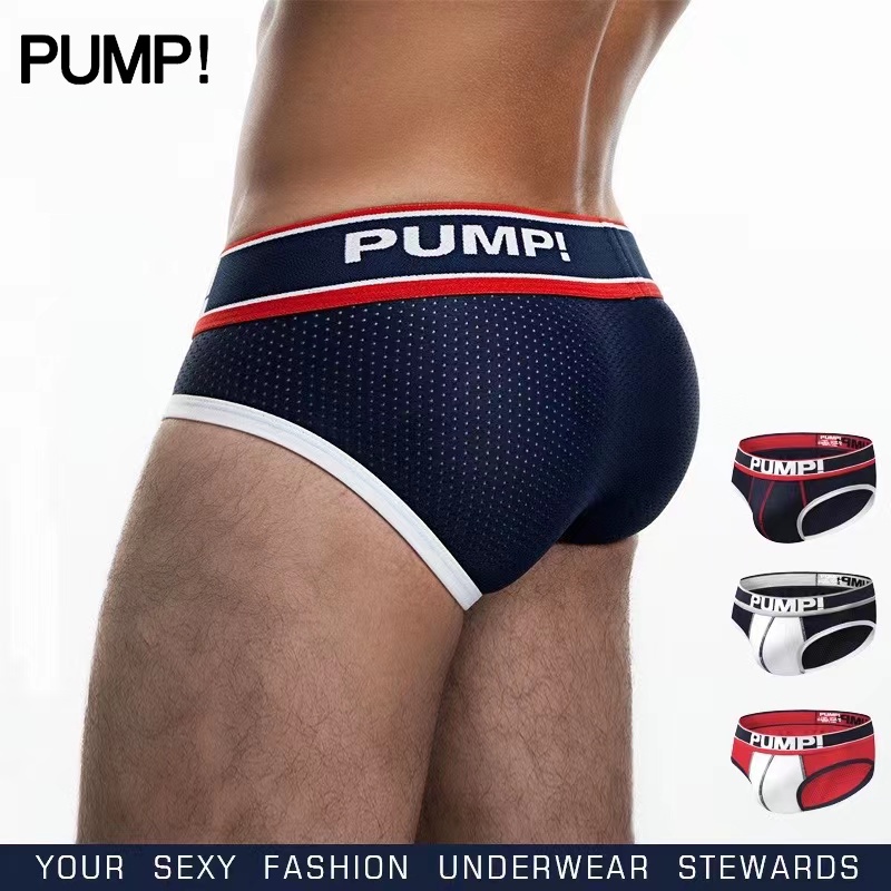 PUMP 4pcs/Kit Sexy Cueca masculina g string malha Respirável - Escorrega o  Preço