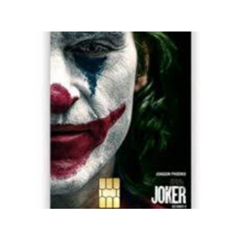 Quadro Decorativo Coringa e Arlequina Poster Filme Black Joker Alta  Definição 28x20cm, roupa da arlequina e do coringa