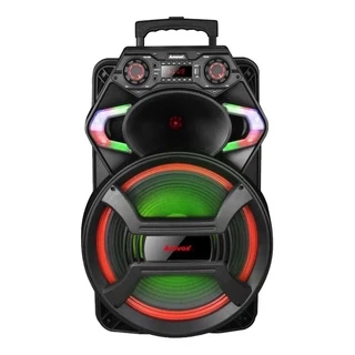 Caixa Som Amplificada 800w Rms Bluetooth Usb Fm Led Aca800