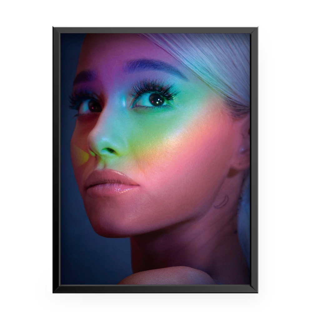 Quadro Decorativo Quarto Sala Decoração Moldura Música Cantora Ariana Grande  #7 | Shopee Brasil