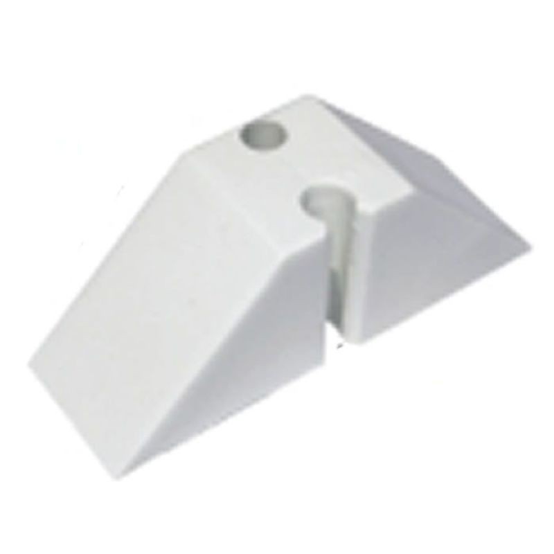 Calço Para Telha Trapezoidal T40 2 Furos Branco - 100 Pçs