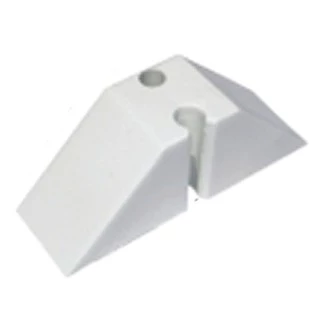 Calço Para Telha Trapezoidal T40 2 Furos Branco - 100 Pçs