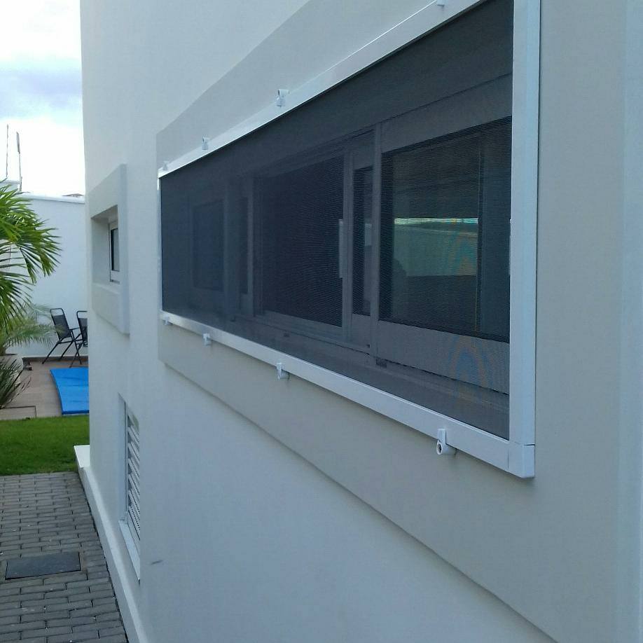Kit Tela Mosquiteira Remov vel Alum nio P Janela 60 X 60 Shopee Brasil