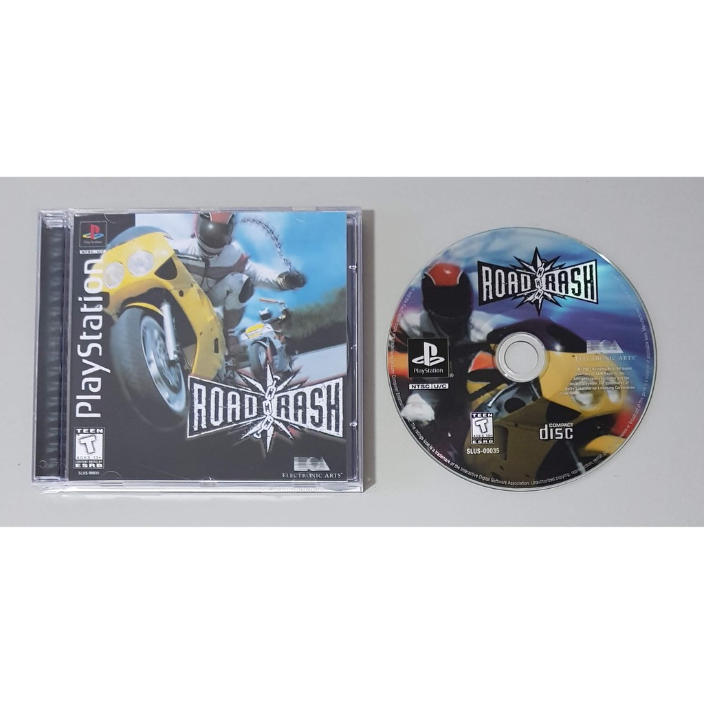 Ps1 - Road Rash - Leia a descrição | Shopee Brasil
