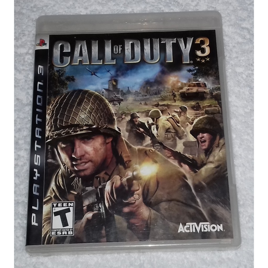 Jogo PS3 Call of Duty 3