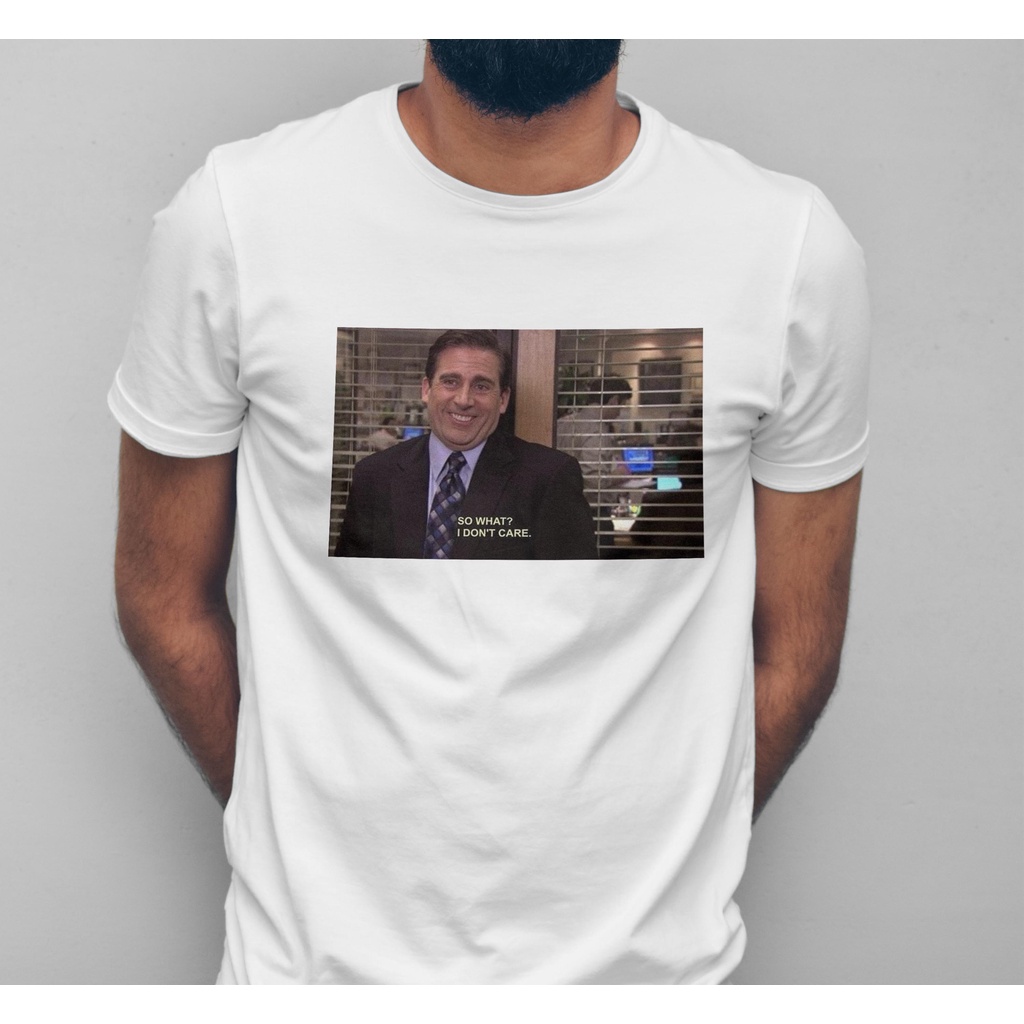 camiseta the office i don t care the office t shirt engra adas s rie the office tv show camisetas memes