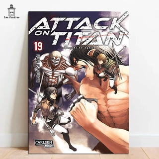Quadros Attack on Titan Shingeki no Kyojin 21x30cm MDF
