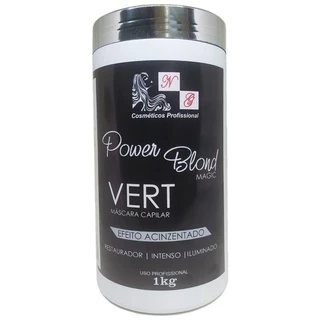 Máscara Matizadora Loiro Efeito Acinzentado Matizador 1KG