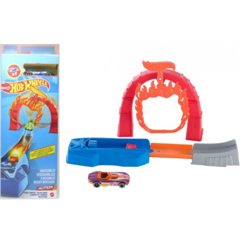 Pista de Carrinhos Hot Wheels - Acrobacias - Salta Fogo - Mattel -  superlegalbrinquedos