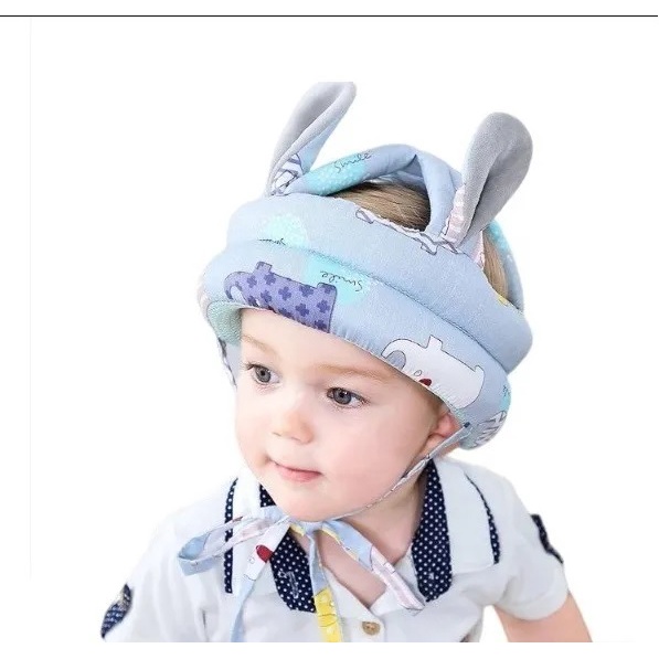 Protetor De Cabeça Ajustável Infantil - AZUL - Envio Imediato | Shopee ...