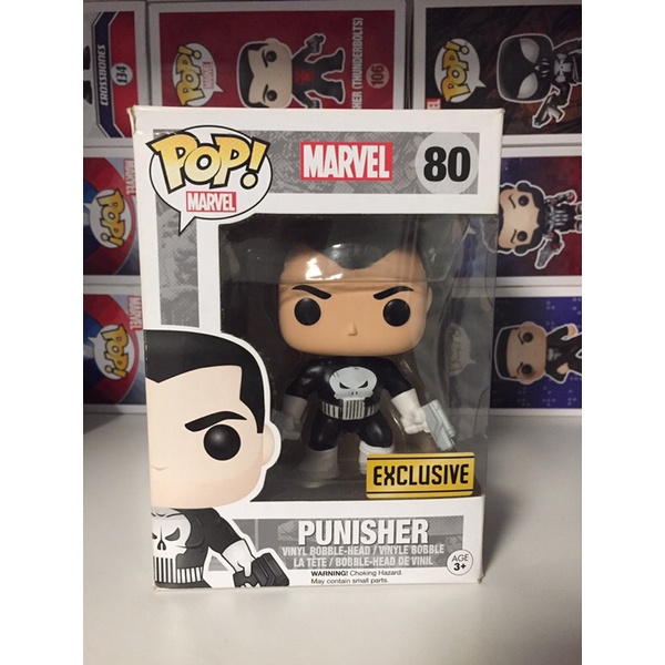 Funko Pop! Marvel Punisher #80 | Shopee Brasil