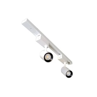 TRILHO ELETRIFICADO 50 CM + 2 SPOTS 7W BRANCO