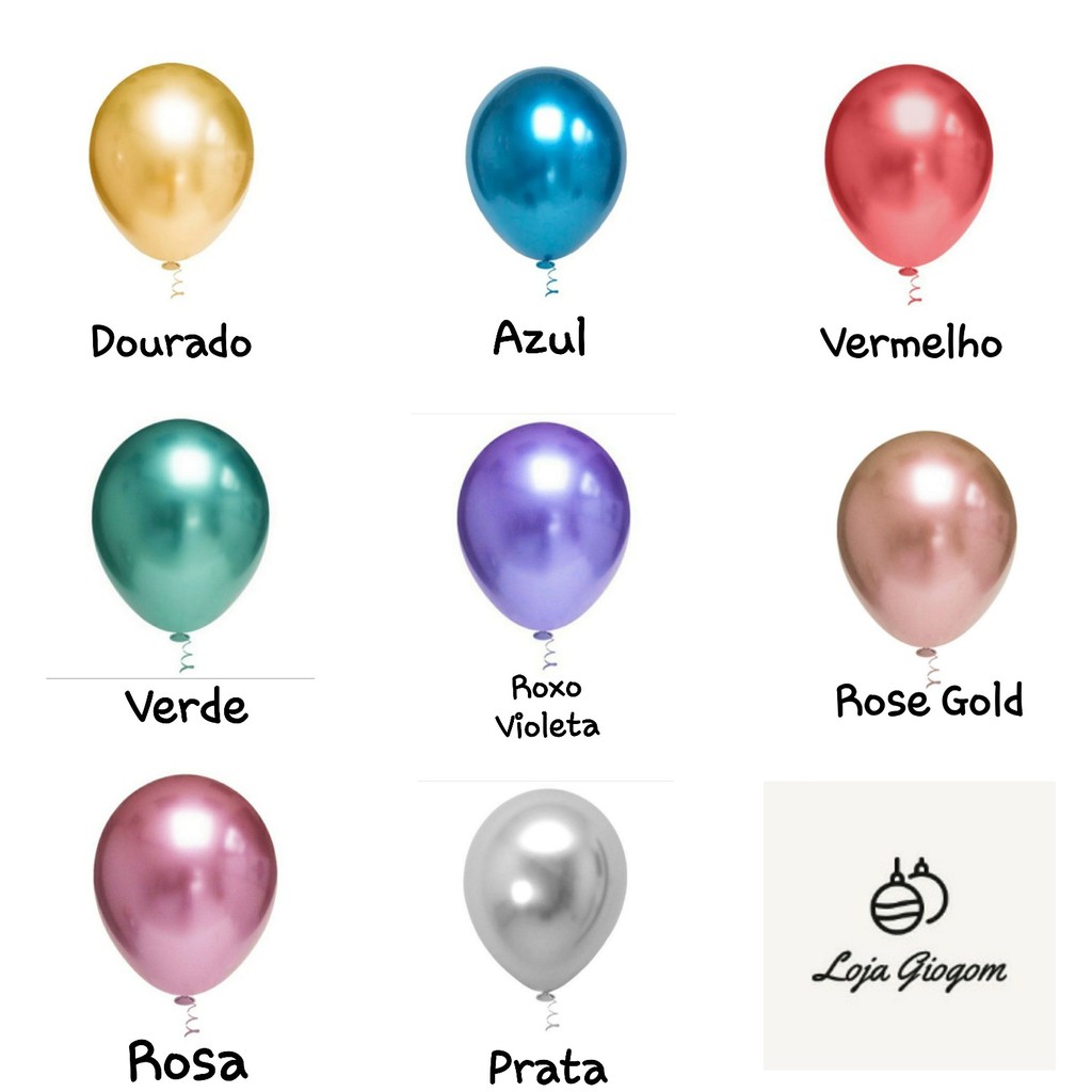 Balão Metalizado na Black Friday 2025 | BuscaProdutos