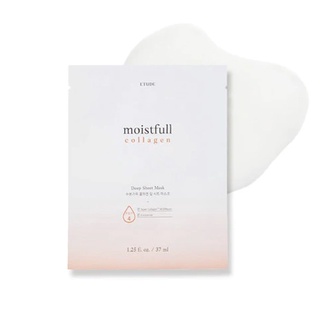 etude house moistfull collagen deep sheet mask 37g