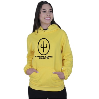 Moletom twenty one pilots hot sale amarelo