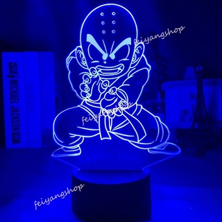 Luminária Led 3d, Vegeta, Dragon Ball Z, desenho, decoração, 16 Cores +  controle em Promoção na Americanas