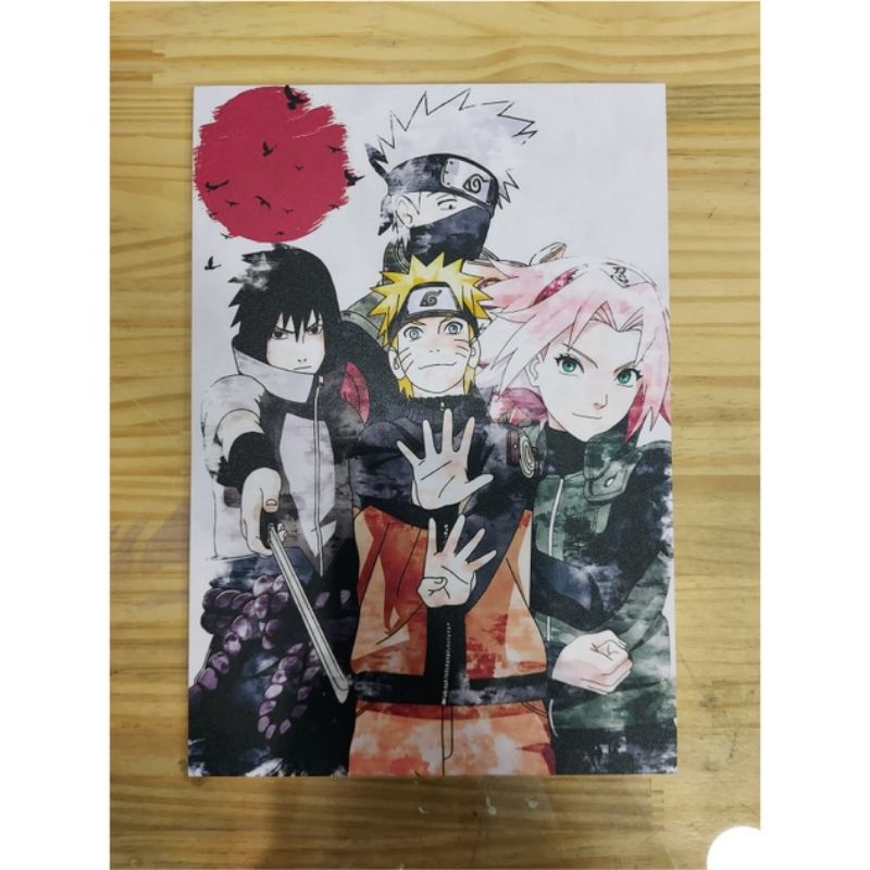 Adesivo Decorativo Equipe Kakashi Naruto