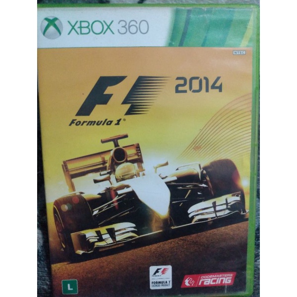 Formula 1 2014 Jogo Xbox 360 Mídia Física