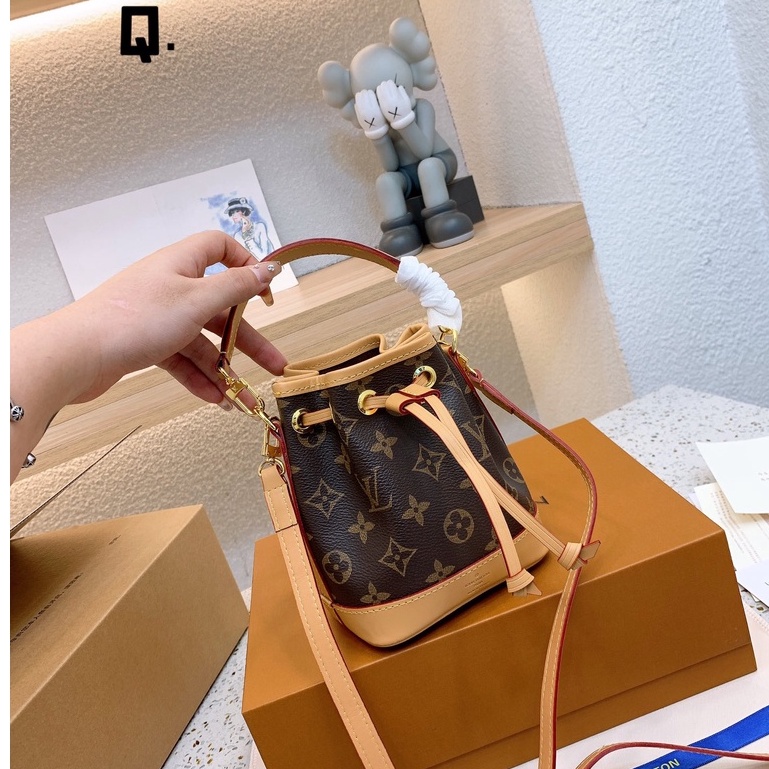 Alta Qualidade 2022 Nova Louis Vuitton LV Mini Bolsa Balde ! Presbyterian  Nano Série Mais rammed Super Saco De , Spot - Escorrega o Preço