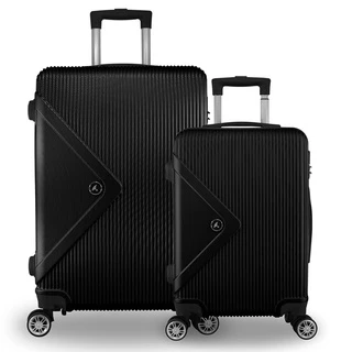 Mala Para Viagem 23kg + Mala De Bordo 10kg ABS Rígido Cadeado Numérico Viagem Avião