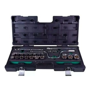 Jogo De Soquete 1/2 10a32mm 24pçs Estriado 14819820 Belzer