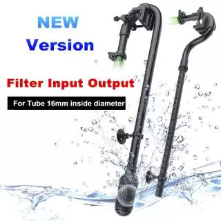 Filtro De Aquário Externo , Tubo De Entrada E Saída , Tanque De Peixes Chuva Para Sunsun 302/303B Com 16mm