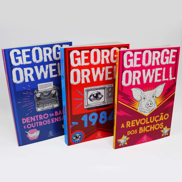 As obras revolucionárias de George Orwell - Kit com 3 Livros (1984