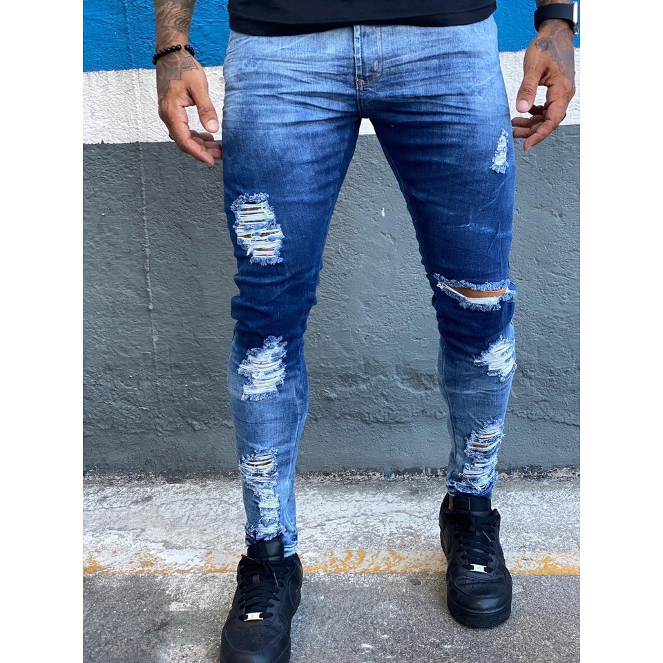 Calça jeans masculina sales tamanho 38