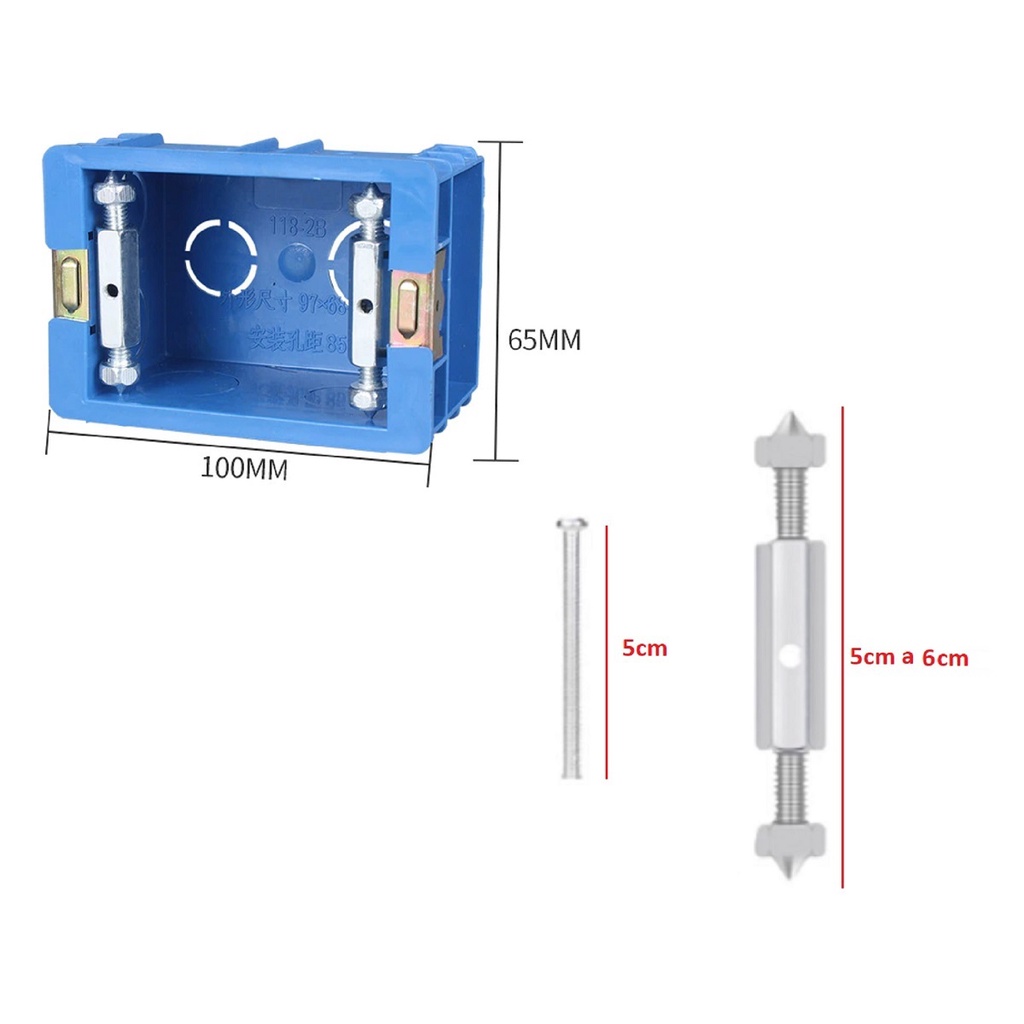 Reparo P Caixa De Luz De Tomada Interruptor X Shopee Brasil