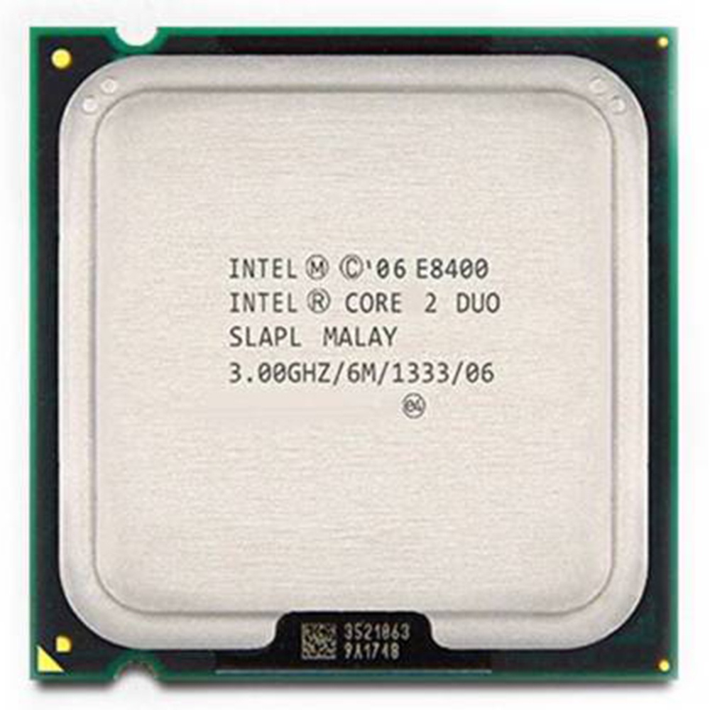 Intel Core 2 Duo E8200 E8300 E8400 E8500 processor 2.66GHz 2.83GHz 3 ...