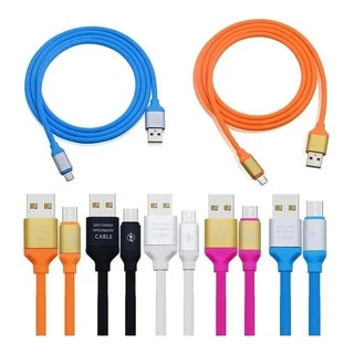 Kit 10 Cabo Usb V8 Dados Carregar Emborrachado Atacado