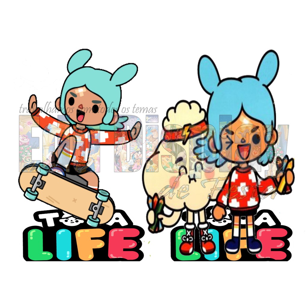 Kit Festa Toca Life World - Decoração Infantil