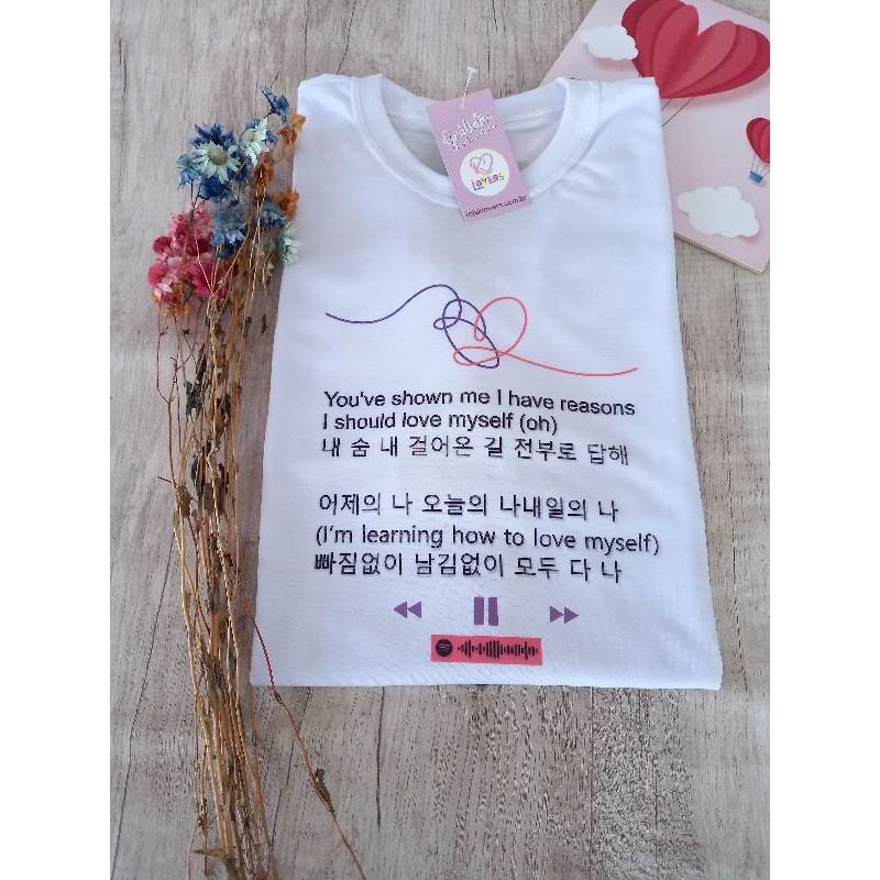 Camiseta Unissex Answer BTS - Iterativa ( Grupo Kpop ) | Shopee Brasil