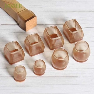 AJAVIERWU Capas De Silicone Para Cadeiras De Cadeira Rectângulo Quadrado Redondo Móveis Protetores De Piso/Multicolor