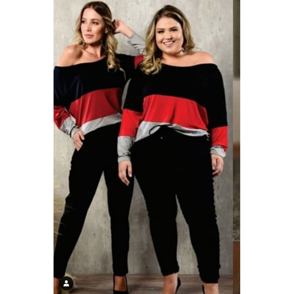 Conjunto de saia e 2024 blusa para senhoras gordas