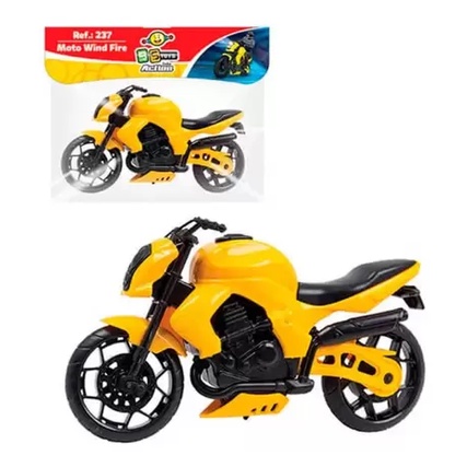 Brinquedo Moto de corrida Wind Fire infantil BS Toys