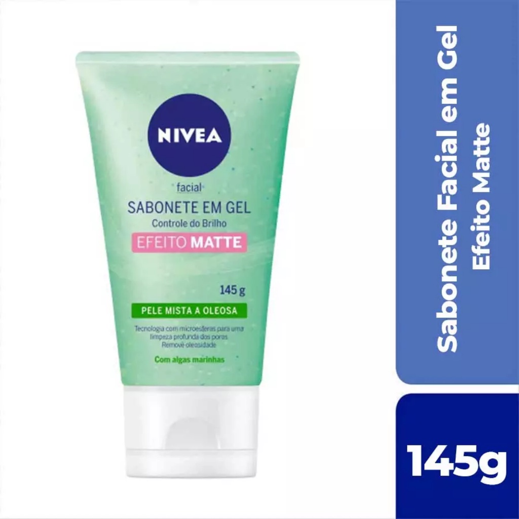 Sabonete Em Gel Facial N Vea G Controle Do Brilho Efeito Matte Shopee Brasil