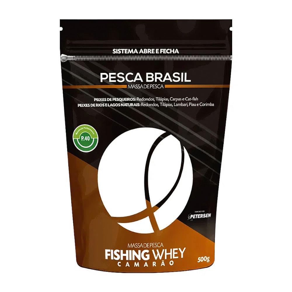 Massa de Pesca Fishing Whey Camarão 500gr – Pesca Brasil