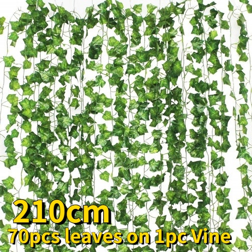 Best Artificial 7ft 200cm IVY Trailing GARLANDS Vine String Plant wedding - IL | UK